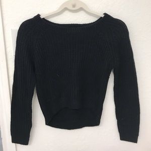 Black Knit Sweater